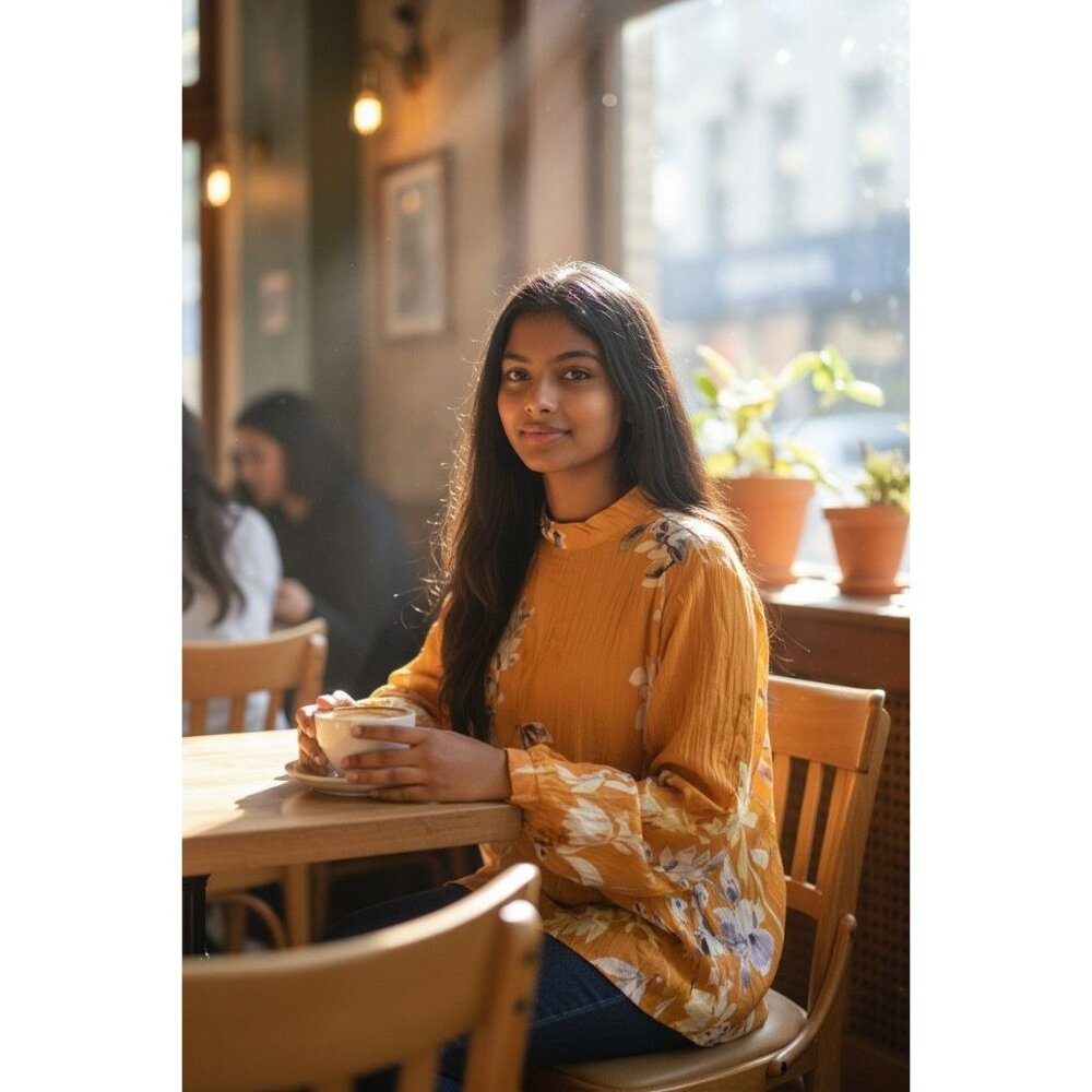 SOFT SURROUNDINGS SILK TOP - MADE IN INDIA